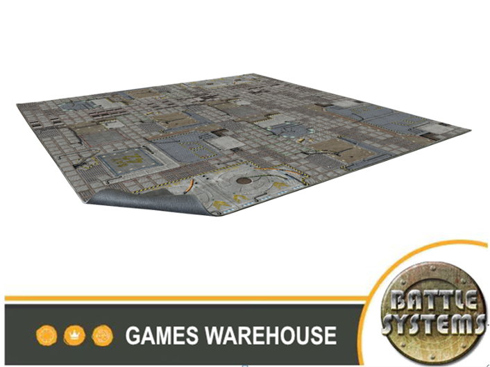 Battle Systems: Frontier Sci-fi Gaming Mat 3x3