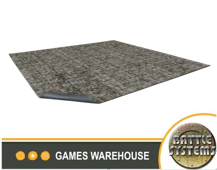 Battle Systems: Flagstone Floor Gaming Mat 2x2