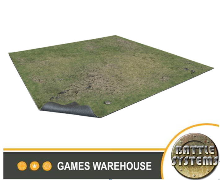 Battle Systems: Grassy Fields Gaming Mat 3x3