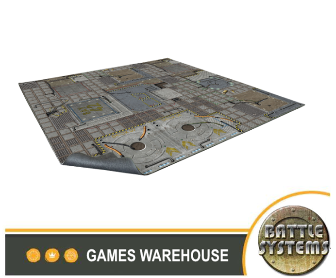 Battle Systems: Frontier Sci-fi Gaming Mat 2x2