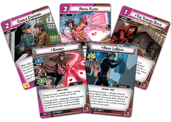 Marvel Champions: Gambit Hero Pack