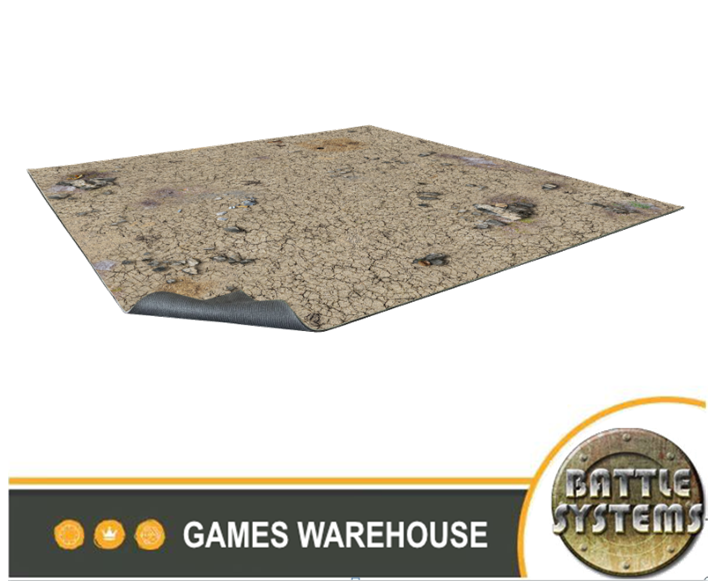 Battle Systems: Desert Wasteland Gaming Mat 3x3