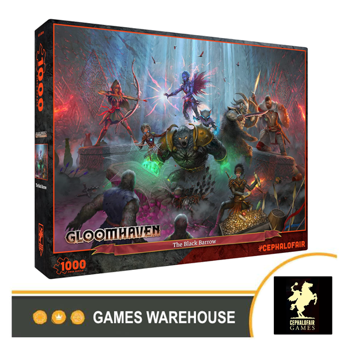 Gloomhaven: 1000pc Puzzle - The Black Barrow
